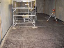 A basement extension using a Delta - MS waterproof membrane tanking system.