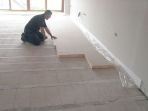 Liquid Floor Screed Installation Underfloor Heating And Screed